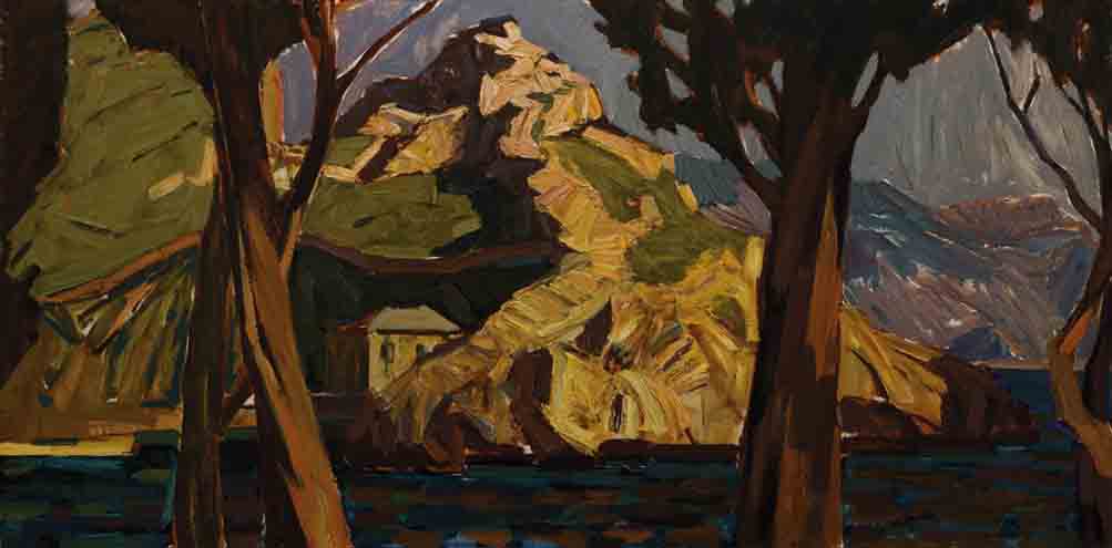Balaklava. Canvas, oil.  Size: 60х120. Year: 2007
